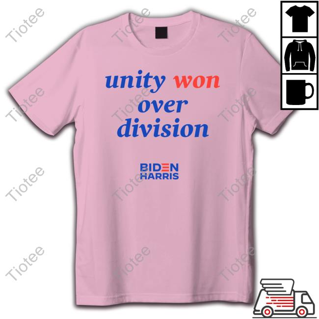 Official Candidly Tiff Biden Harris Unity Won Over Division Shirt