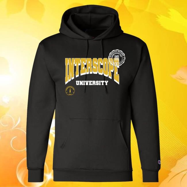 Official Interscope Yellow University Tee