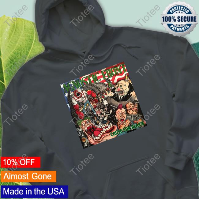 Night Shift Merch Agnostic Front Cause For Alarm Sweatshirt