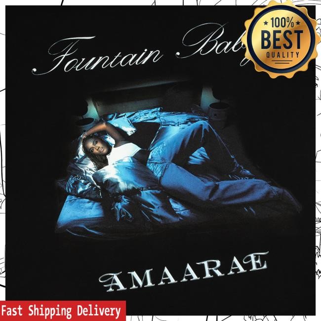 Official Interscope Records Merch Store Amaarae EU Black Tour Popover Shirt