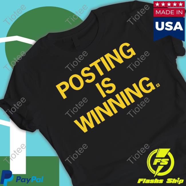 Official Coach Jan Jensen Posting Is Winning Shirt