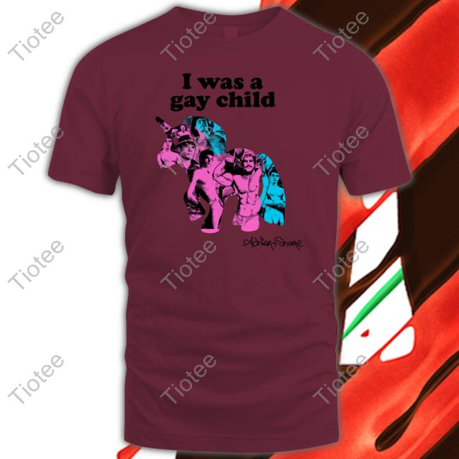 I Was A Gay Child Tee Shirt