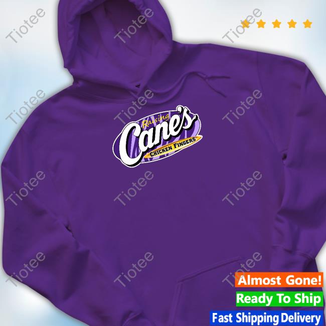 Jayden Wearing Lsu Raising Cane's Chicken Fingers Shirt
