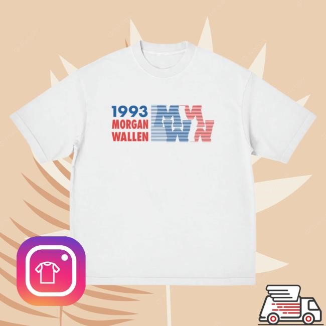 Morgan Wallen 1993 Tees Morgan Wallen Merch Tour 2025 Official