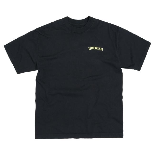 Official Jiberish Clothing Jiberish Be Holy Tee Vintage Black Tees
