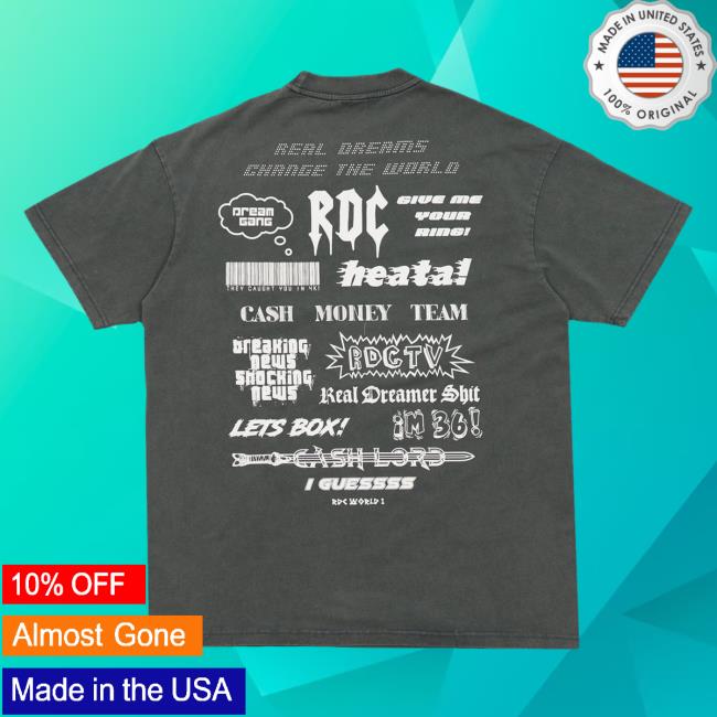 Official Rdc World Merch Rdcworld Change The World T Shirt