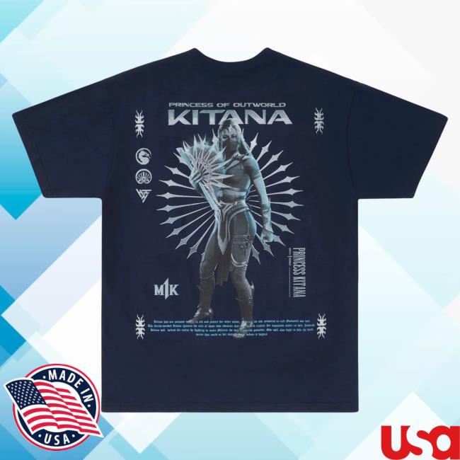 Official Hypland Clothing Merch Store Hypland Mk Kitana Top Shirt (Navy) Official Hypland Clothing Merch Store Hypland Mk Kitana Shirt (Navy)