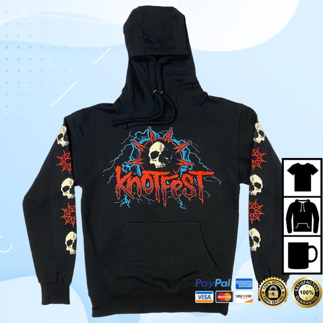 Knotfest Official Store Knotfest Italy Tour Hoodie Sweatshirt