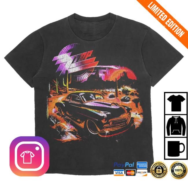Official Zz Top Eliminator Vintage T Shirt ZzTop