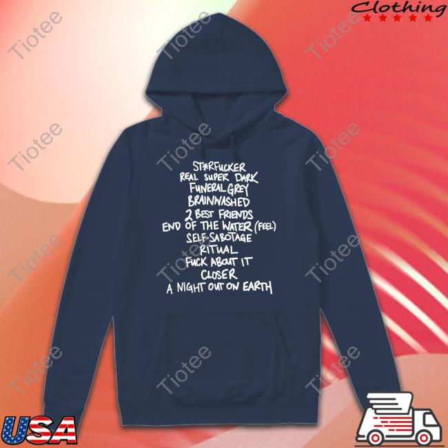 Waterparks Strfucked Real Super Dark Funeral Grey Brainwashed 2 Best Friends Sweatshirt