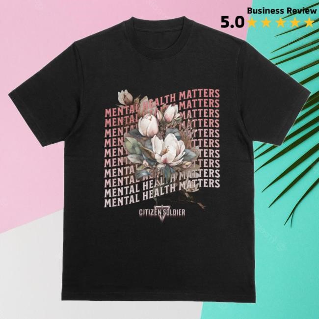 Official Citizen Soldier Merch Citizen Soldier Band Mental Health Matters Popover Shirt