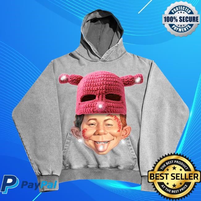 Official Noissey Merch Noissey High quality Alfred E. bad boy Knit Hat Graphic print Hoodies
