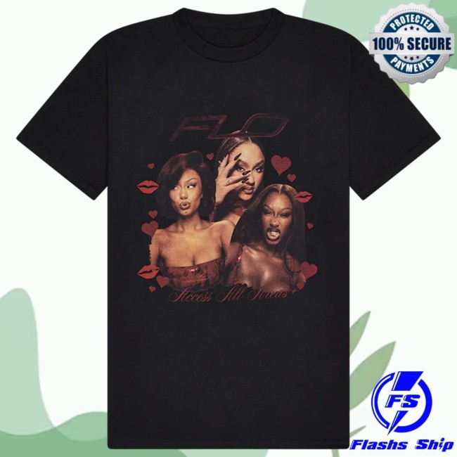 FLO Homage Black Shirt FLO Merch