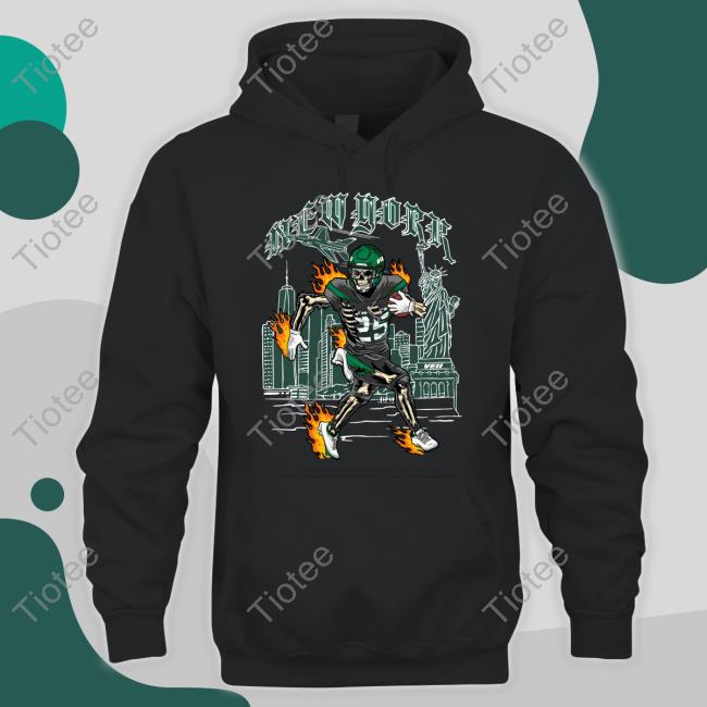 Ty Johnson New York Jets Jetpack T-Shirt Qb Mike White