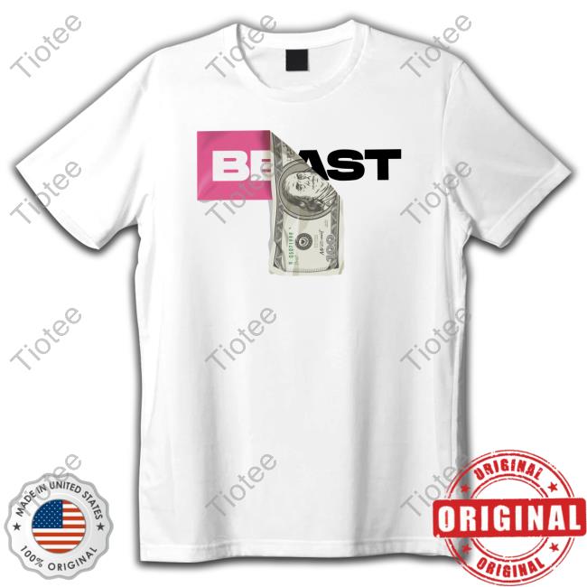 Official Mr Beast Merch Dollar Bill Shirt