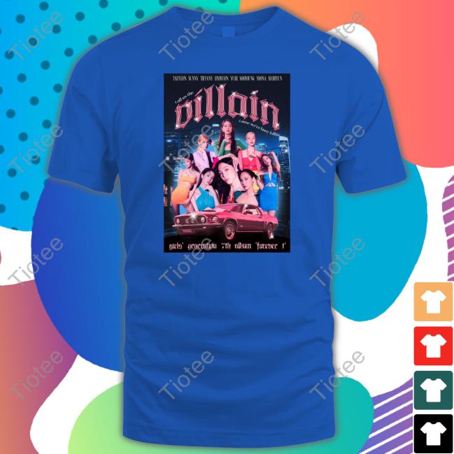 Call Us The Villain Long Sleeve Tee Girls Generation