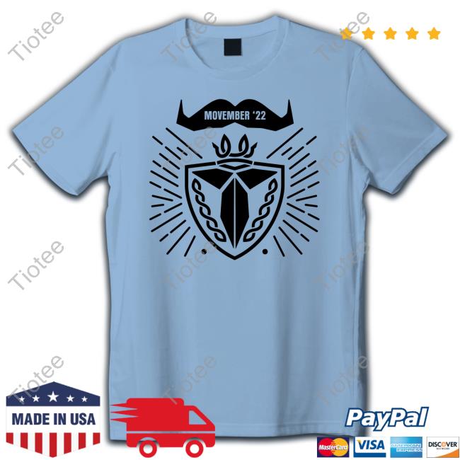 Terroriser Terroriser's Movember Fundraiser T-Shirt Bonfire Merch Terroriser's Movember Fundraiser Shirt