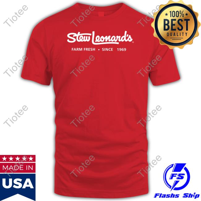 Stew Leonard's Farm Fresh Since 1969 Hoodied Sweatshirt
