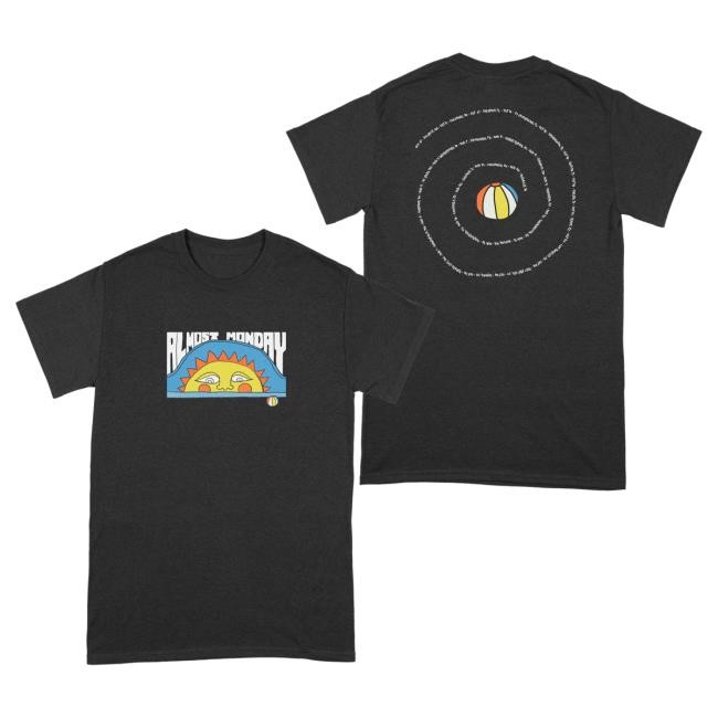 Official Merchtable Almost Monday 2025 Sun Tour Shirt
