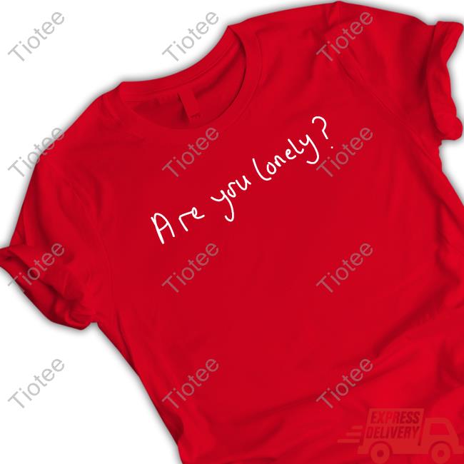 Official Pet Shop Boys Store Loneliness Red Tee Shirt