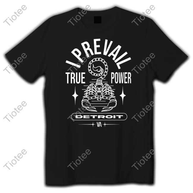 True Power Scorpion Shirt I Prevail Merch Hooded Sweatshirt