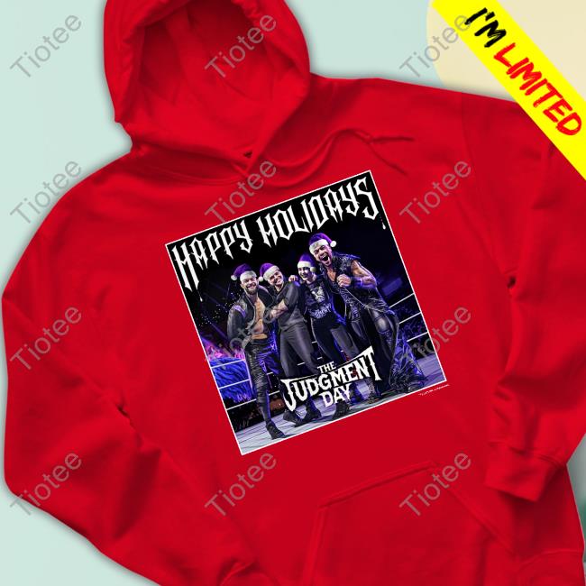 Happy Holidays The Judgment Day Shirts Finnbalor Wwe Happy Holidays The Judgment Day Sweatshirt Finn Balor