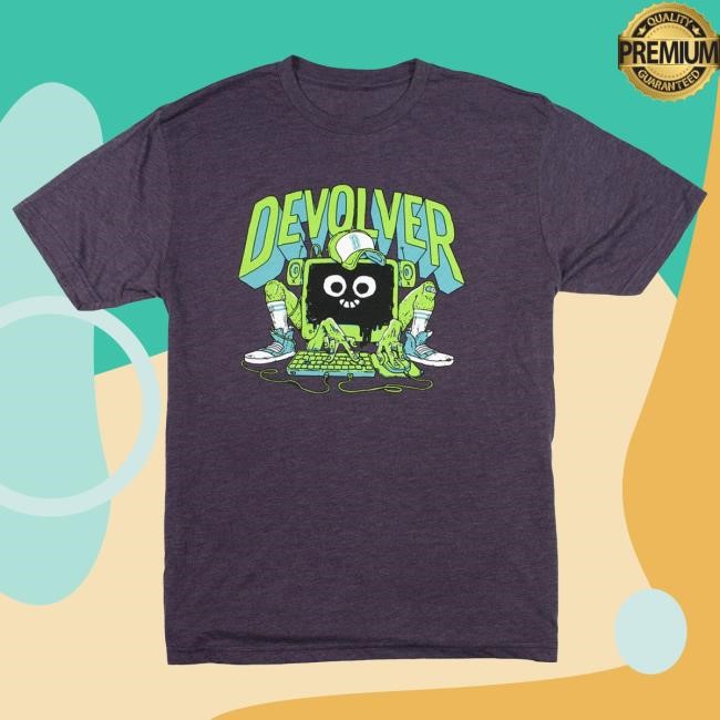 Official Devolver Digital Merch Shop Computer New Tee