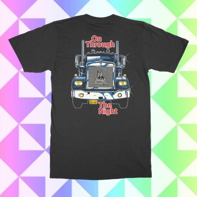 Def Leppard USA Tour ’80 Tee Shirt Def Leppard Merch