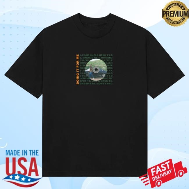 Official Larry June Merch Store Shop Larry June CD Top Shirt (Black)
