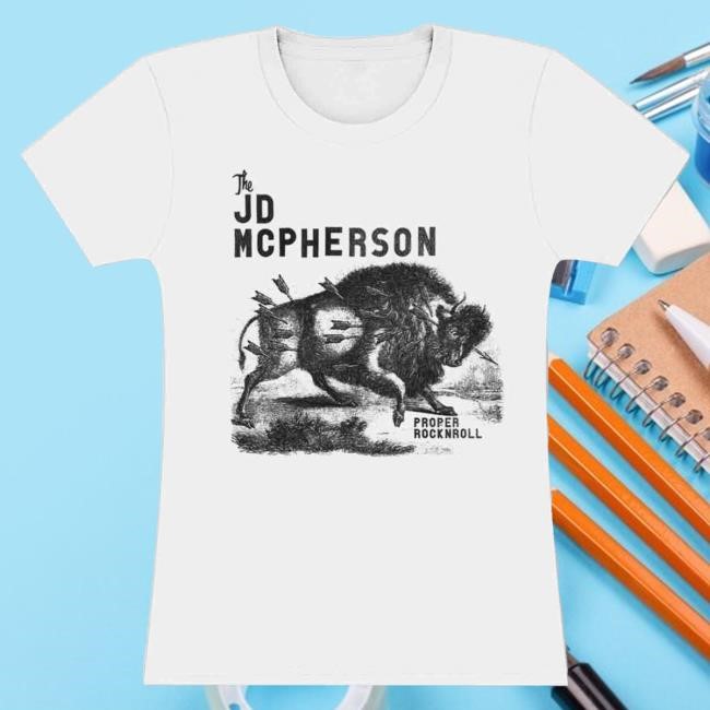 Official JD McPherson Bison Ladies T-Shirts