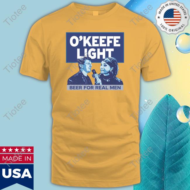 Official O'keefe Light Beer For Real Men Tee Shirt