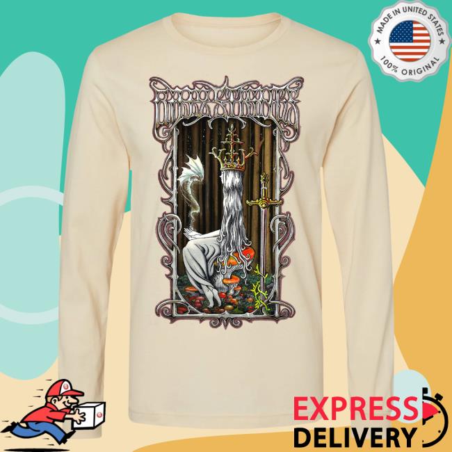 Official Billy Strings Merch Store Shop Forest Witch Long Sleeve T Shirt (Julian Bast)