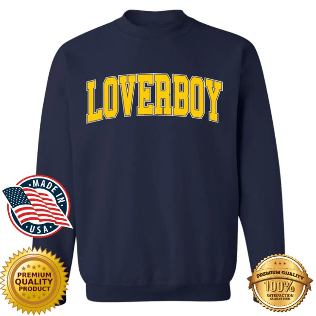 Official Loverboy I Love MI Hoody
