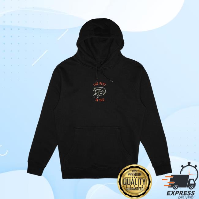 The Plot In You Official Merch Shop Snake Head Black Sweatshirt Hoodie