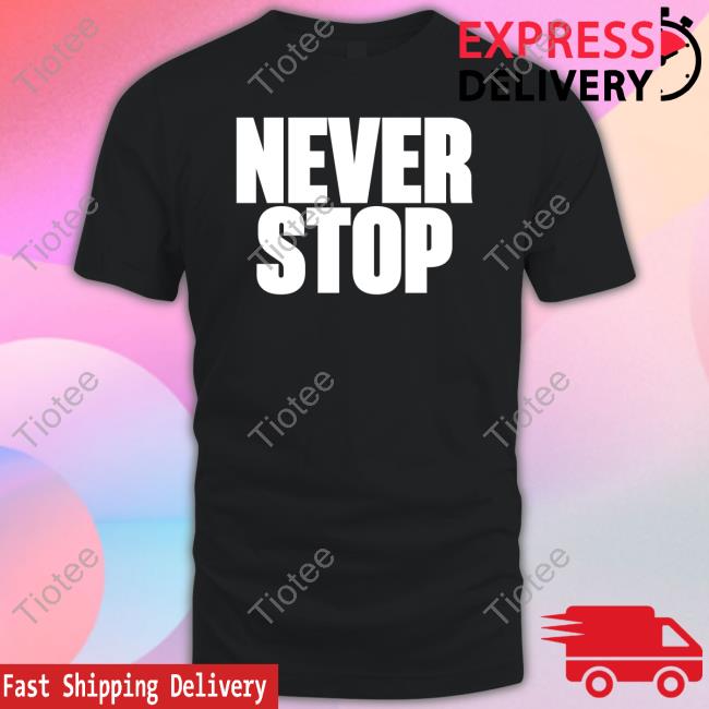 Kevin Porter Jr Wearing Never Stop T Shirt