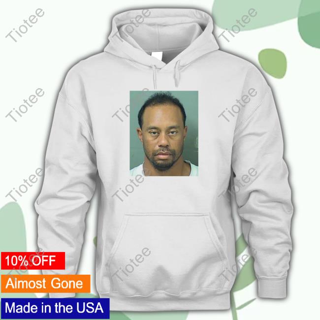 Tiger Woods Mugshot Hoodie