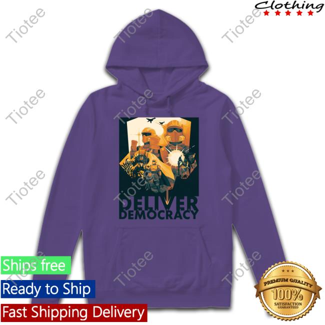 Pilestedt Deliver Managed Democracy T-Shirts Helldivers2 Deliver Managed Democracy Tee Shirt