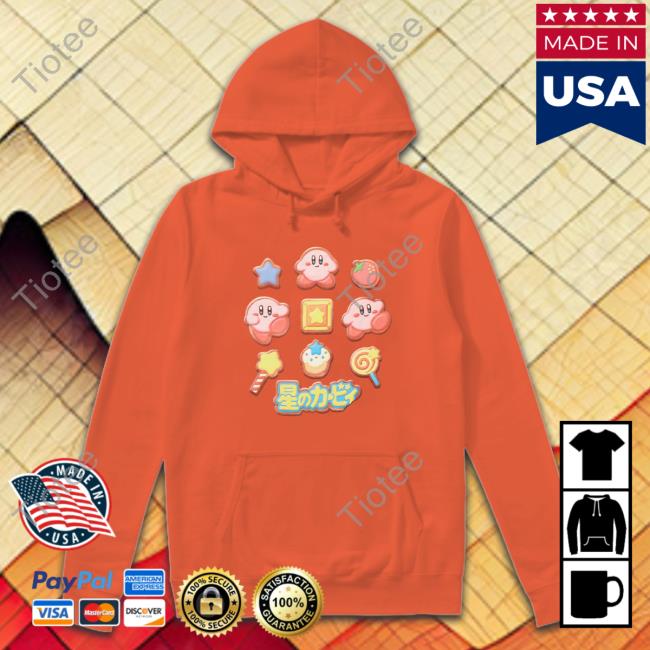 Nintendo Kirby Cookie Icons Shirt 2022 Kirby Informer