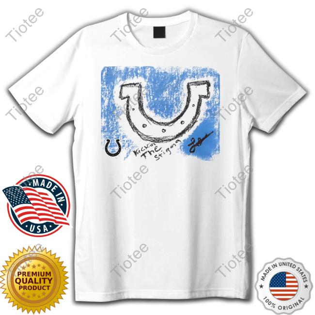 Colts Pro Shop Laiatu Latu Ash Indianapolis Colts Rookie Paint Long Sleeve T Shirt