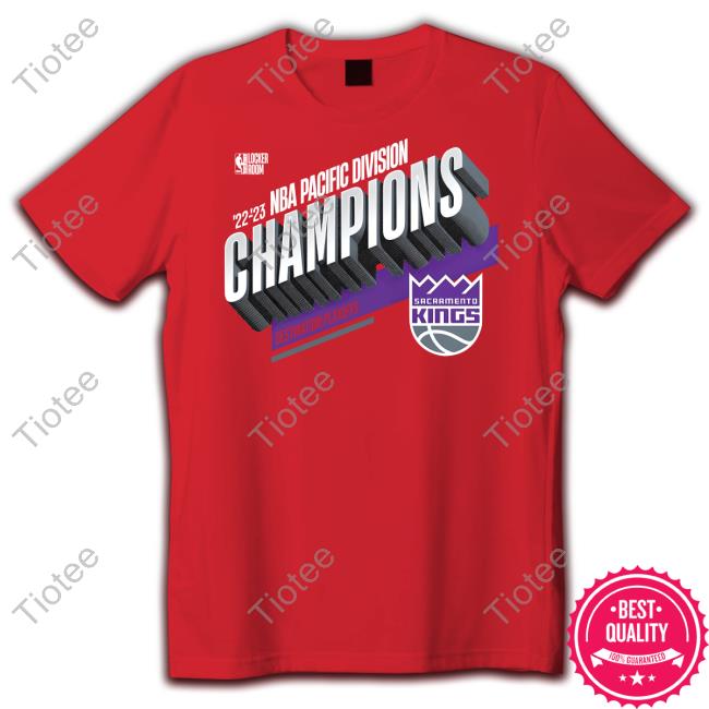 Sacramento Kings 2023 Pacific Division Champions Shirt