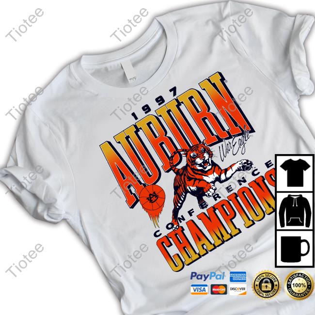 1997 Auburn Conference Champions War Eagle Tees