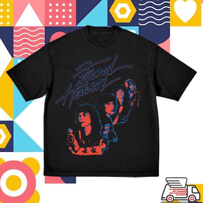 Official Conan Gray Shop Merch Black Found Heaven T-Shirts