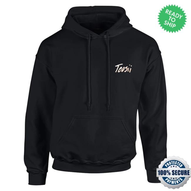 Official Toosii Merch Store Toosii Thank You For Believing Black Hooded Sweatshirt Toosii Apparel Clothing Shop Toosii2x