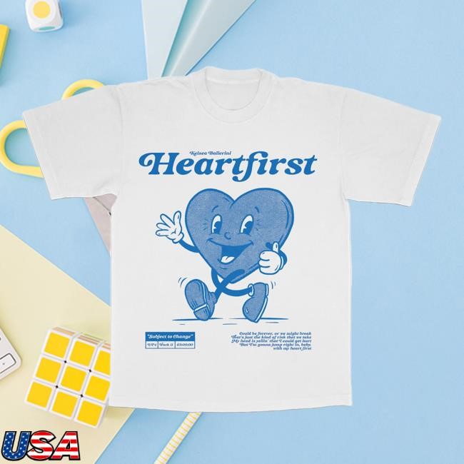Officia Kelsea Ballerini Store Apparel Heartfirst New Tee Kelsea Ballerini