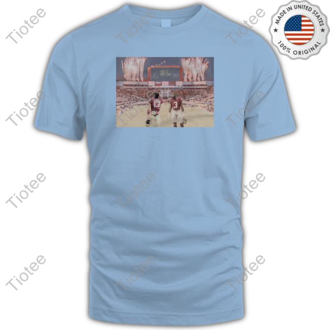 Trey Benson State Champs Collab WHT Hoodie