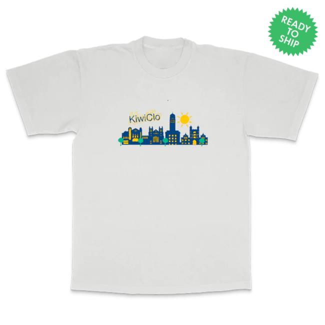 Kiwiclo Ann Arbor Cartoon City T Shirt