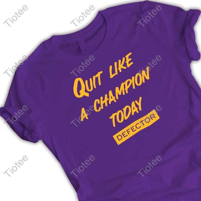 Official Quit Like A Champion Sweatshirt