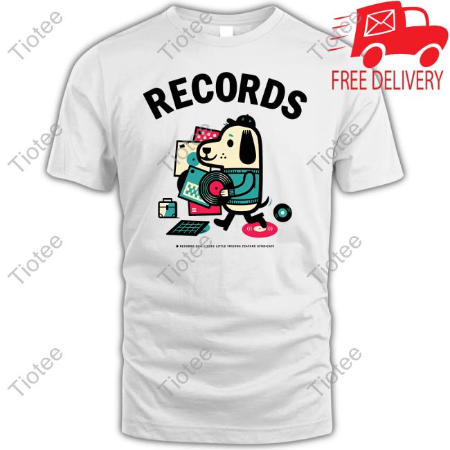 Records Dog Sweatshirt