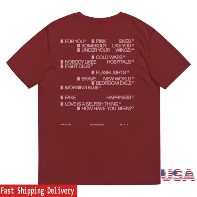 Official Giant Rooks Merch Giant Rooks, Tracklist T-Shirts