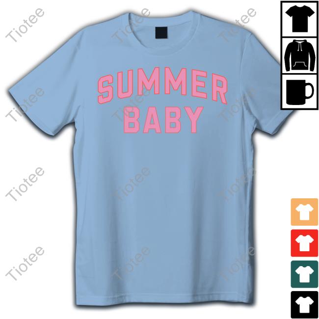 Summer Baby Collegiate Tee Shirt